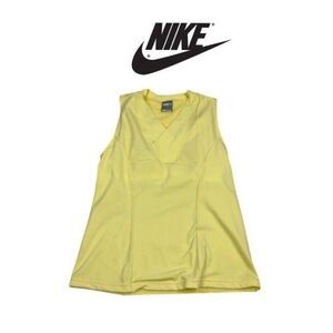 Nike Yellow Yoga Top. Sz M